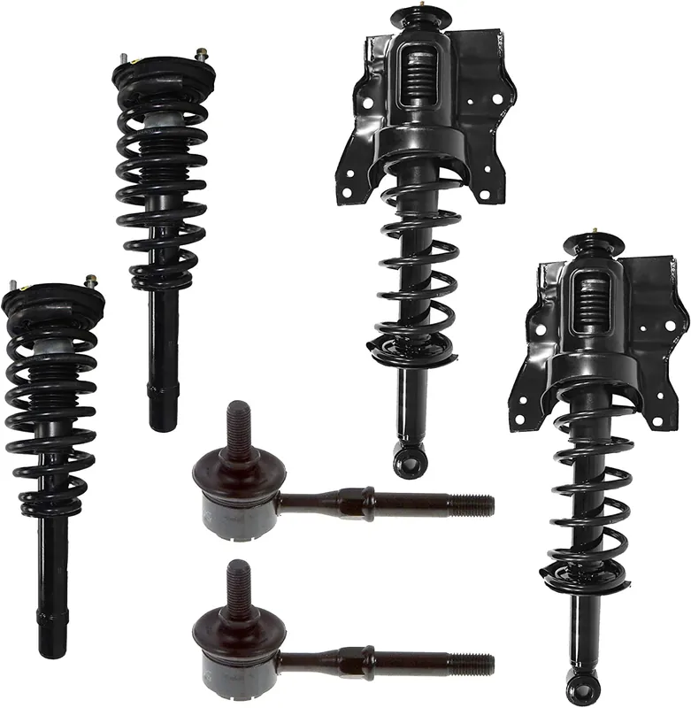 Same Day Shipping 6pc Front & Rear Struts Sway Bar Links Suspension Kit