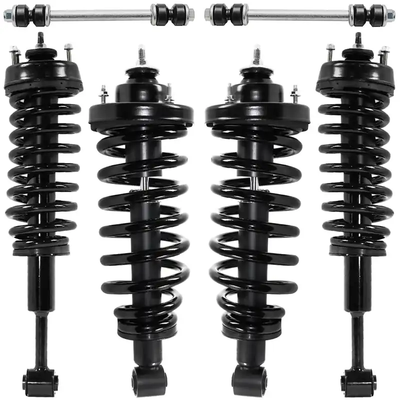 Latest 6pc Front & Rear Struts Sway Bar Links Suspension Kit