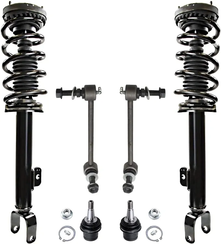 Same Day Shipping 6pc Front Struts Sway Bar Links Lower Ball Joints Suspension Kit