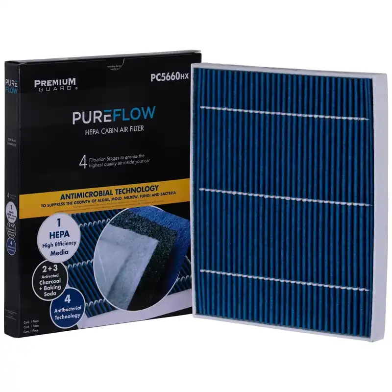 Latest PUREFLOW® 2007 Hyundai Elantra Cabin Air Filter with HEPA and Antibacterial Technology, PC5660HX