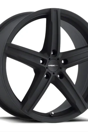 Wholesale Vision Wheel Boost Satin Black Wheel; 20x8.5; 35mm Offset