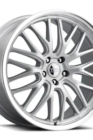 Fan Favorite Voxx Masi Silver Mirror Machined Wheel; 18x8; 20mm Offset
