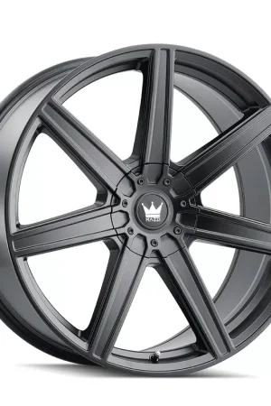Mazzi Laguna Matte Black Wheel; 22x9.5; 18mm Offset Handmade