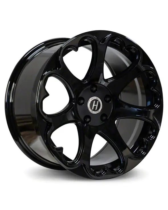 Top Rated KOKORO Black Wheel; 18x8.5; 35mm Offset