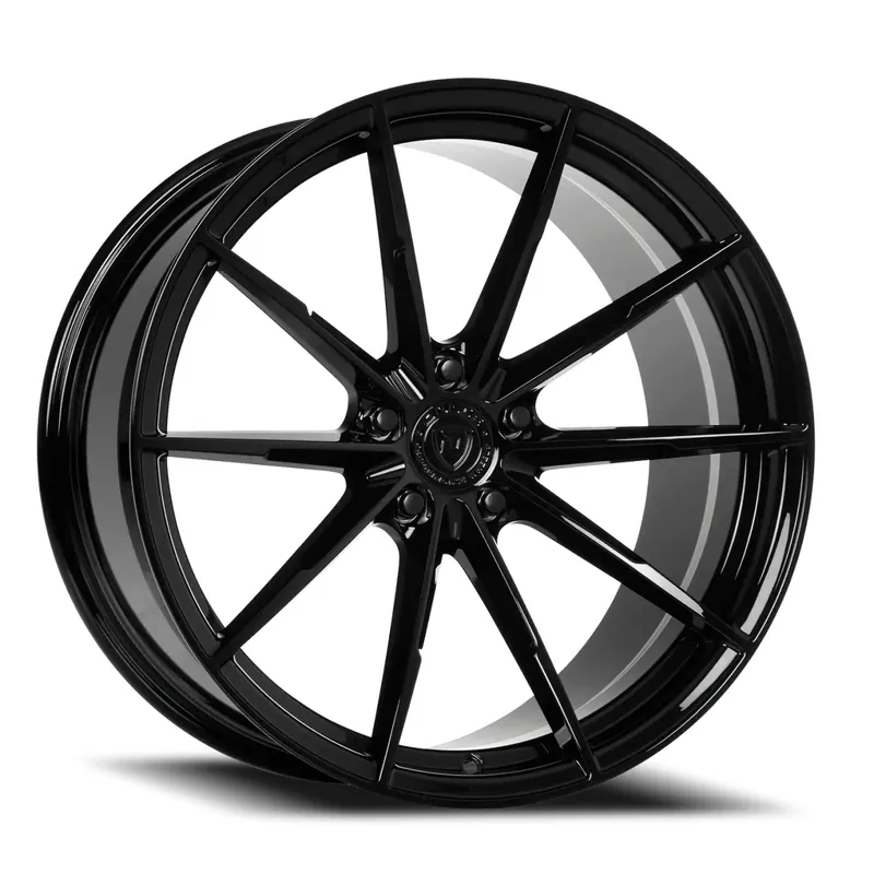 Direct From Factory Dolce Performance Veloce Wheel 19x9.5 5x112 Gloss Black 40mm VELOCE-99552GB - FREE T-SHIRT INCLUDED!