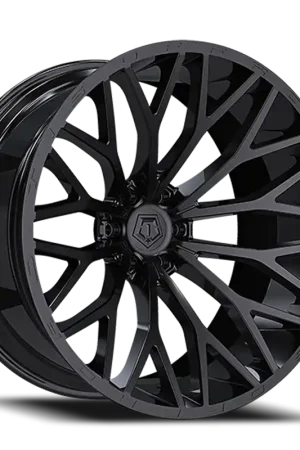 Authentic Tis 566B Wheel 17x9 5x127 Gloss Black 18mm - FREE T-SHIRT INCLUDED!