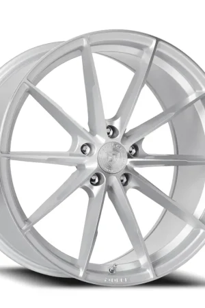 Dolce Performance Veloce Wheel 20x10 5x114.3 Gloss Silver Machined 40mm VELOCE-21054GSF - FREE T-SHIRT INCLUDED! Authentic