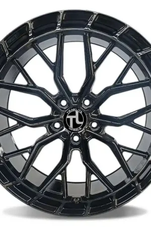 Traklite Ft124 Wheel 19x8.5 5x112 Gloss Black 30mm TLFT124405 - FREE T-SHIRT INCLUDED! Limited Edition