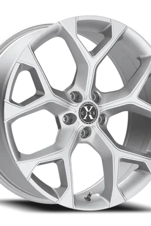 While Supplies Last Xcess X05 5 Flake Wheel 24x9 5x114.3 Silver Machined 35mm - FREE T-SHIRT INCLUDED!