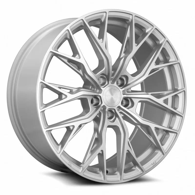 Money Back Guarantee Mrr Gf5 Wheel 20x9 5x112 Silver Machined 38mm - FREE T-SHIRT INCLUDED!