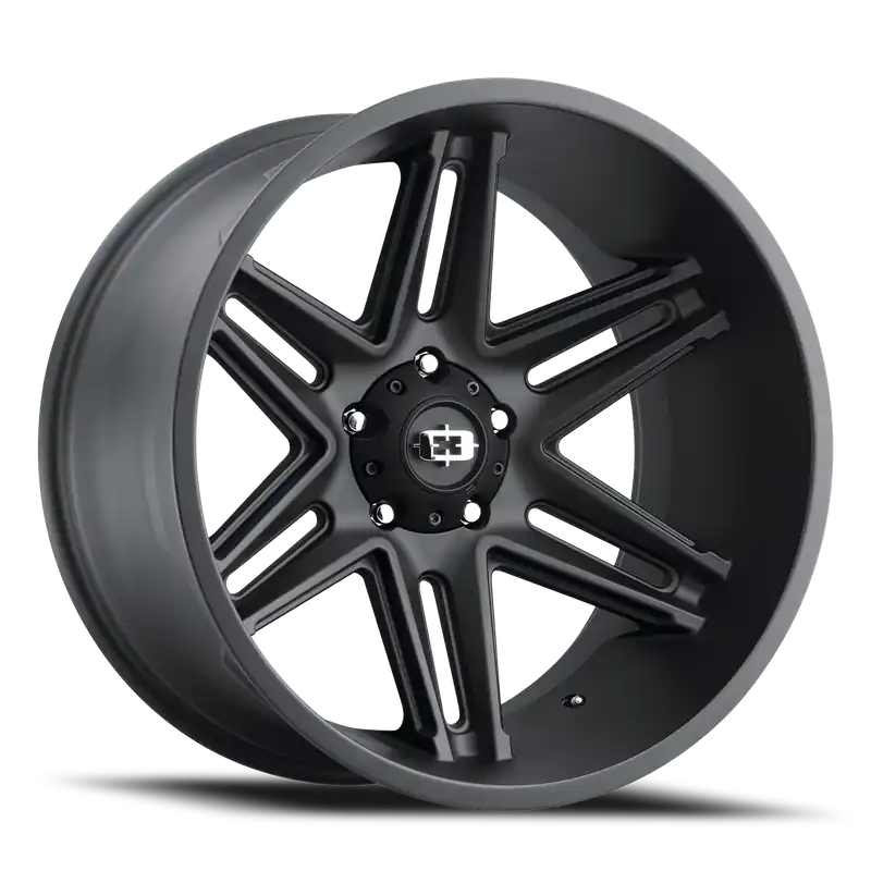 Vision Razor 363 Wheel 22x12 6x135 Satin Black -51mm - FREE T-SHIRT INCLUDED! Original
