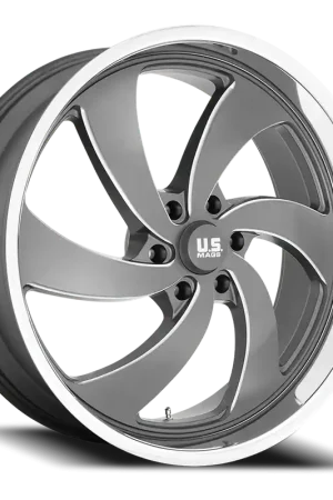 Us Mags U133 Desperado Wheel - 20x9.5 6x139.7 Anthracite Milled 1mm - FREE T-SHIRT INCLUDED! Buy Today