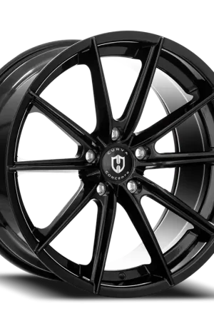 Seasonal Sale Curva Cff46 Wheel 22x10 5x114.3 Gloss Black 40mm