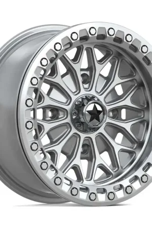 Seasonal Sale Msa Offroad Ma53 Bolo Beadlock Atv Utv Wheel 18x7 4x156 Gloss Silver w/ Machined Face 10mm MA053SD18704410 - FREE T-SHIRT INCLUDED!