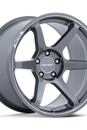Motegi Mr160 Battle Vi Wheel 18x8.5 5x100 Gloss Gunzilla w/ Machined Lip 30mm MR160AD18855M30 - FREE T-SHIRT INCLUDED! Certified