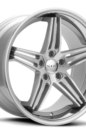 Sale Xix X63 Wheel 20x9 5x120 Silver Machined With Stainless Steel Lip 30mm