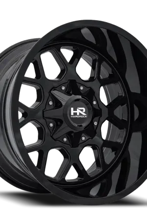 Hardrock Offroad Gunner Wheel 20x10 5x127 & 5x139.7 Gloss Black -19mm Super Sale
