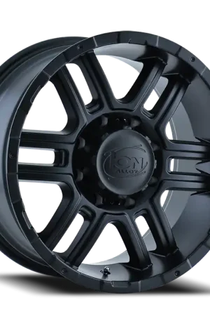 Final Sale Ion 179 Wheel 16x8 8x165.1 Matte Black 10mm