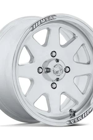 Handmade Msa Offroad M54 Spark Atv Utv Wheel 15x7 4x137 Polished 10mm MA054HX15704810 - FREE T-SHIRT INCLUDED!