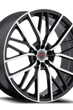 Revolution Racing Rr07 Wheel 20x8 5x110 & 5x114.3 Black Machined 40mm Sale