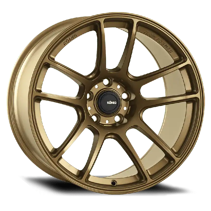 Konig 108Bz Heliogram Wheel 18x12 5x114.3 Matte Bronze 20mm Free Returns