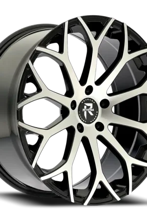 Revenge Rl105 Wheel 20x9 5x120 Black Machined 35mm - FREE T-SHIRT INCLUDED! Affordable