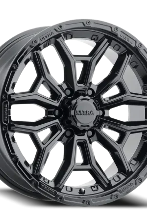 Ultra 126Bk Warmonger 6 Wheel 20x9 6x135 Gloss Black -12mm Modern