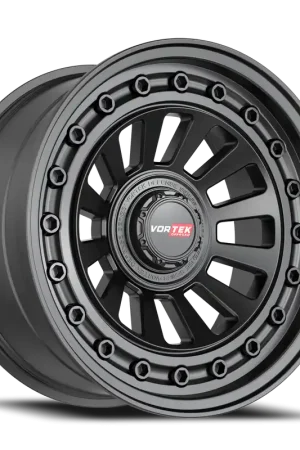 Express Delivery Vortek Vrd-702 Wheel 17x9 6x120 & 6x139.7 Matte Black 12mm