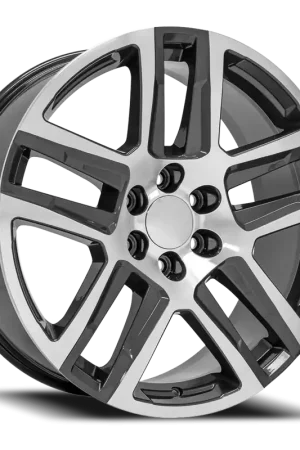 Oe Cv63 Wheel 22x9 6x139.7 Gunmetal Machined 28mm - FREE T-SHIRT INCLUDED! - BLOWOUT NO RETURNS Same Day Shipping