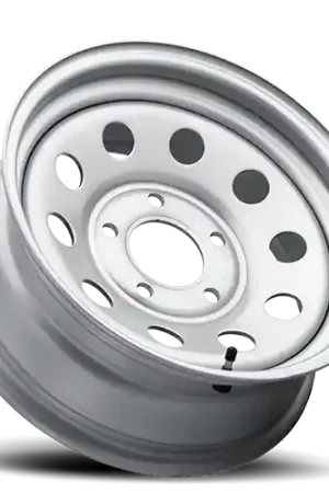 Liquid Metal Mod Trailer - Steel Wheel 15x6 5x127 Silver 0mm New Release