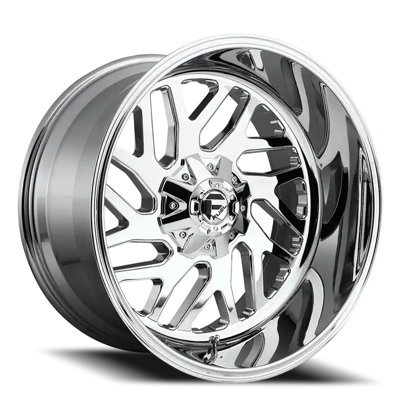 Fuel D609 Triton Wheel 22x10 8x180 Chrome -18mm - FREE T-SHIRT INCLUDED! Warranty Included