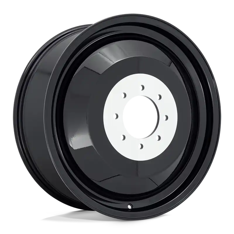 Viral Fuel D500 Dualie Inner Dually Wheel 24x8.25 8x165.1 Gloss Black 97mm - MINIMUM PURCHASE OF 4 - FREE T-SHIRT INCLUDED!
