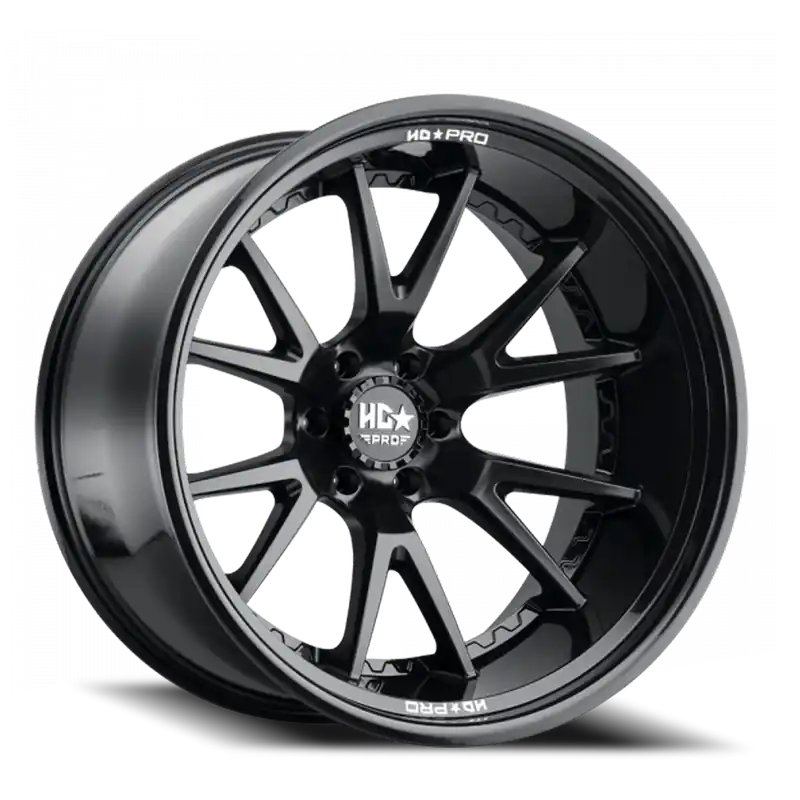Luxxx Hd Lhd Pro 1 Wheel 20x11 6x139.7 Matte Black w/ Gloss Black Lip -33mm - FREE T-SHIRT INCLUDED! Handmade