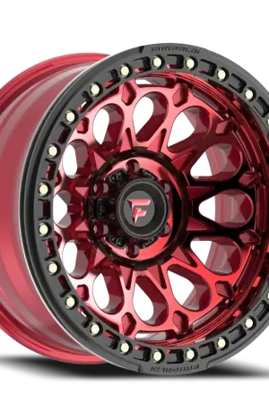 Fittipaldi Offroad Fb153R Wheel 17x9 8x170 Metallic Red w/ Red Tint -15mm - FREE T-SHIRT INCLUDED! Fresh Stock
