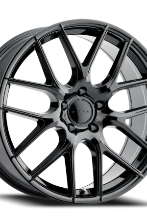 Markdown Drag Dr84 Wheel 16x7 5x108 & 5x115 Gloss Black 40mm