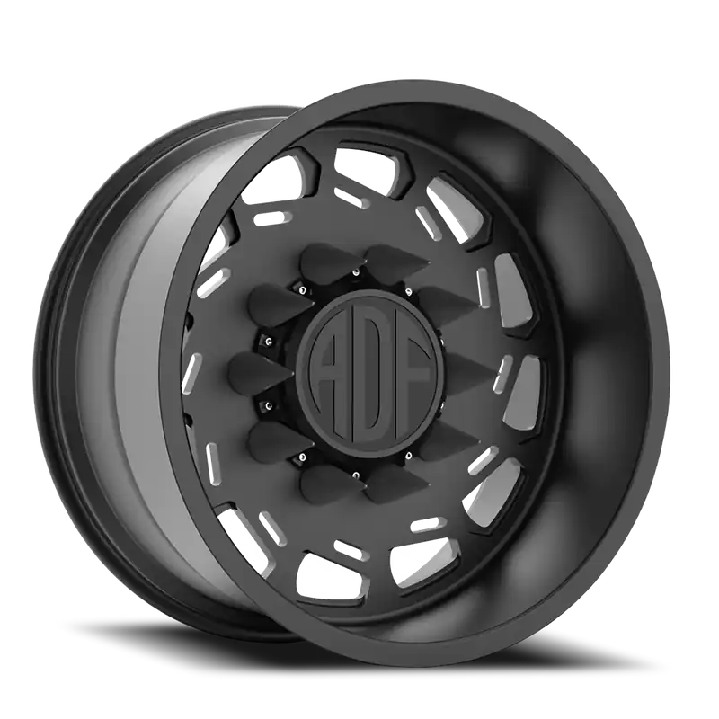 Adf Payload Right Wheel 22x12 8x165.1 Satin Black -40mm - MINIMUM PURCHASE OF 4 - FREE T-SHIRT INCLUDED! Don’t Miss Out