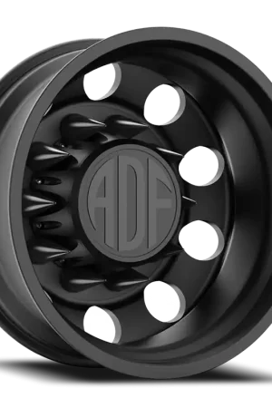 Adf Classic Dually Wheel 20x8.25 8x165.1 Satin Black -167mm - MINIMUM PURCHASE OF 4 - FREE T-SHIRT INCLUDED! Seasonal Sale
