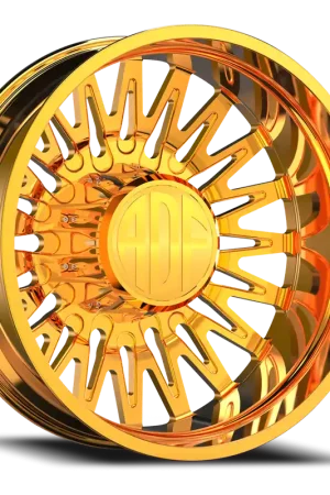 Adf Bobtail Dually Wheel 20x8.25 8x165.1 24K Gold -167mm - MINIMUM PURCHASE OF 4 - FREE T-SHIRT INCLUDED! Instant Buy