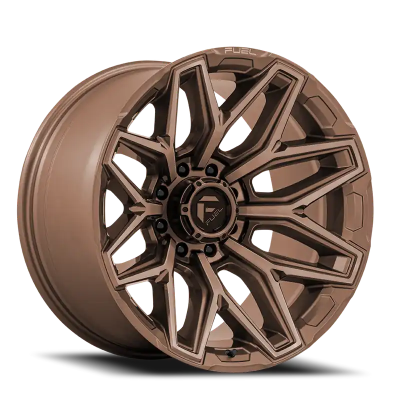 Price Cut Fuel Flux Wheel 22x10 8x170 Platinum Bronze -18mm - FREE T-SHIRT INCLUDED!