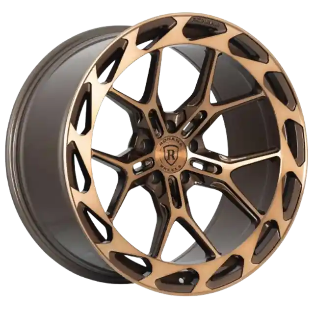 Rohana Rfx19 Wheel 20x9 5x114.3 Machined Bronze 35mm - FREE T-SHIRT INCLUDED! Modern
