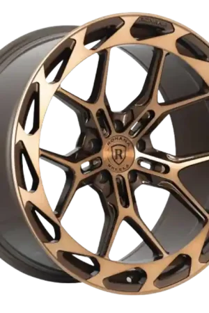 Rohana Rfx19 Wheel 20x10 5x112 Machined Bronze 8mm - FREE T-SHIRT INCLUDED! Handmade