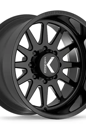 Super Sale Kg1 Clockwork Wheel 24x11 8x165.1 Gloss Black -19mm - MINIMUM PURCHASE OF 4 WHEELS