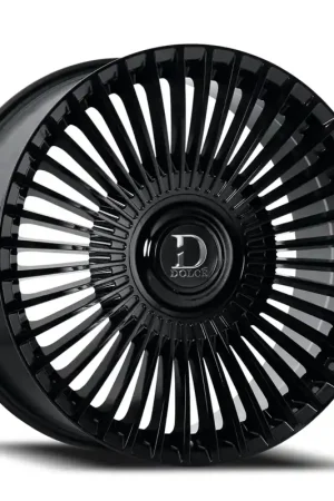 In Demand Dolce Luxury Trento Wheel 24x10 5x115 & 5x120 Gloss Black 20mm TRENTO-241018GB - FREE T-SHIRT INCLUDED!