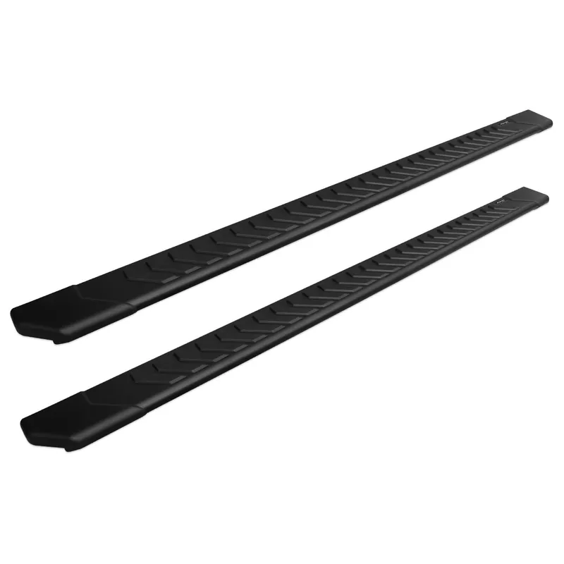 Raptor Series 5 in OEM Style Full Tread Slide Track Running Boards Black Textured Aluminum CYC 2207-0467BT Genuine