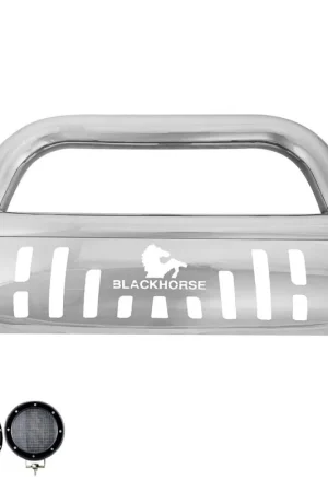 Black Horse Off Road Bull Bar Kit GDRD CBS-TOD1009SP-PLFB Premium