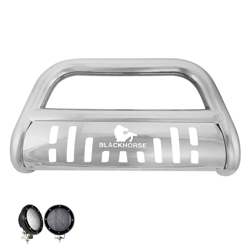 Black Horse Off Road Bull Bar Kit GDRD CBS-TOD1009SP-PLFB Premium