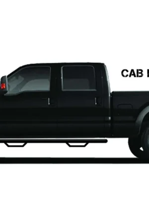 N-Fab 209418412 Black Cab Length Nerf Step RS Bar | Dodge Ram 1500 2500 3500 Price Cut