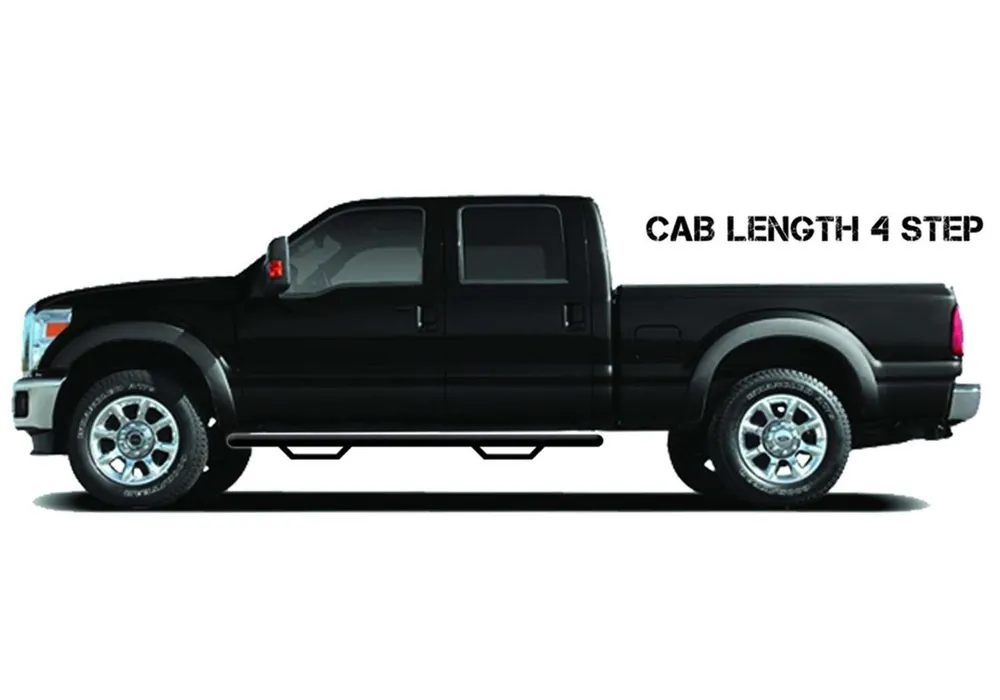 N-Fab 209418412 Black Cab Length Nerf Step RS Bar | Dodge Ram 1500 2500 3500 Price Cut