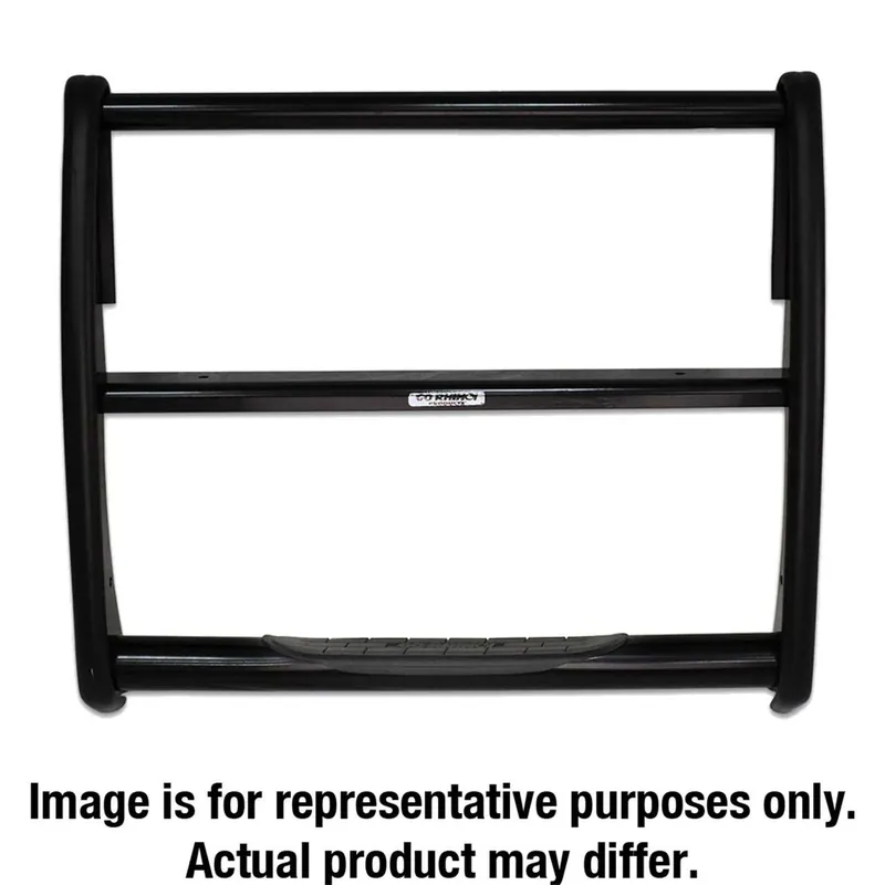 One Day Deal Go Rhino 3090B 3000 Series StepGuard Grille Guard Black For Chevrolet R20
