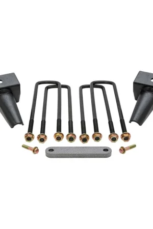 Genuine ReadyLift 4'' Rear Block Kit - 2 Piece Drive Shaft - F350/450 DRW Diesel BKMQ 26-2742